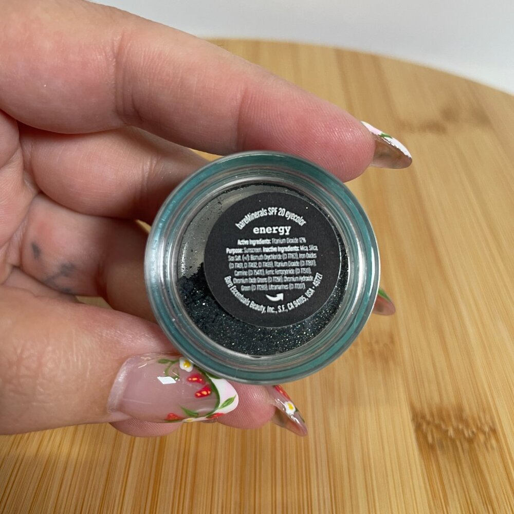 BareMinerals SPF 20 Eyecolor Energy Eyeshadow 0.57 Loose Powder Makeup